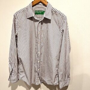 Y2K Mall Brand Mens Dress Shirt Large United Colors Of Benetton Signature